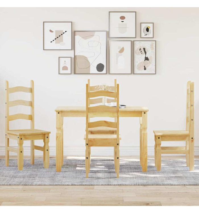 Ensemble à manger Panama 5 pcs bois de pin massif | Mobilier & Déco