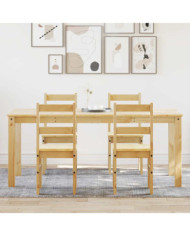Ensemble à manger Panama 5 pcs bois de pin massif | Mobilier & Déco
