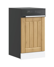 Panneau de lave-vaisselle Lucca chêne artisanal bois ingénierie | Mobilier & Déco