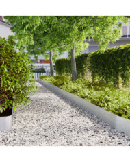 Bordures de pelouse 10 pcs 20x103 cm acier galvanisé | Mobilier & Déco