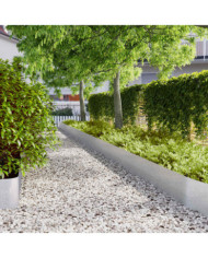 Bordures de pelouse 10 pcs 25x103 cm acier galvanisé | Mobilier & Déco
