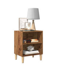 Tables de chevet 2 pcs vieux bois 40x30x50 cm bois d’ingénierie | Mobilier & Déco