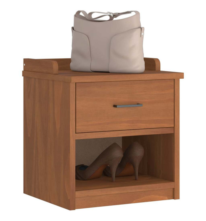 Banc de couloir SANDNES 45x40x50 cm bois de pin massif | Mobilier & Déco