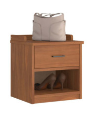 Banc de couloir SANDNES 45x40x50 cm bois de pin massif | Mobilier & Déco