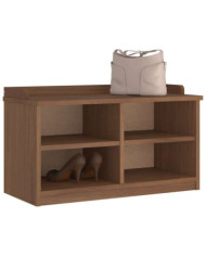 Banc de couloir SANDNES 87x40x50 cm bois de pin massif | Mobilier & Déco