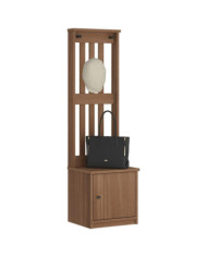 Portemanteau SANDENS 45x40x159,5 cm bois massif pin | Mobilier & Déco