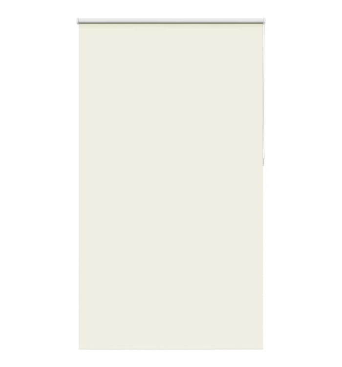 Store enrouleur occultant blanc cassé 125x210 cm largeur tissu | Mobilier & Déco
