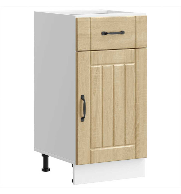 Armoire de cuisine Lucca chêne sonoma bois ingénierie | Mobilier & Déco