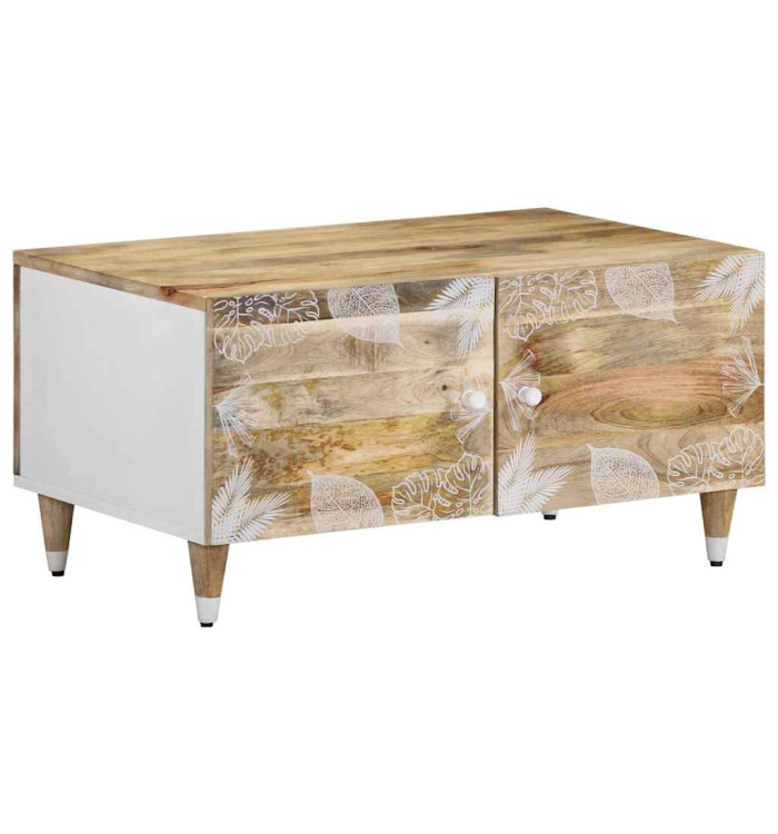 Table basse 80x50x40 cm bois de manguier massif | Mobilier & Déco