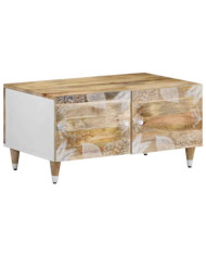 Table basse 80x50x40 cm bois de manguier massif | Mobilier & Déco