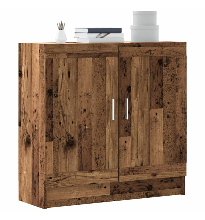 Meuble vieux bois 82,5x30,5x80 cm bois d'ingénierie | Mobilier & Déco