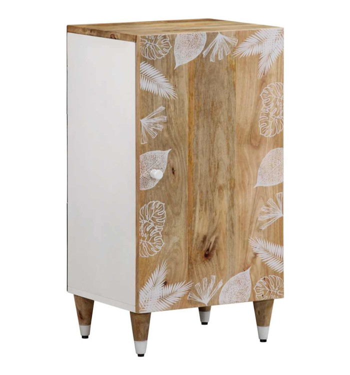 Buffet 40x33,5x75 cm bois de manguier massif | Mobilier & Déco