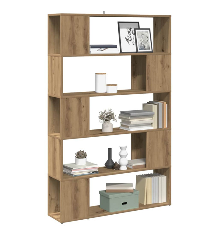 Bibliothèque/Séparateur de pièce chêne artisanal 100x24x155 cm | Mobilier & Déco