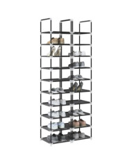 Étagères chaussures 2 pcs 10niveaux 33x33x174cm tissu non-tissé | Mobilier & Déco