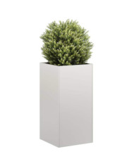 Jardinière 40x40x80 cm acier inoxydable | Mobilier & Déco
