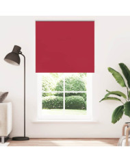 Store enrouleur occultant rouge largeur du tissu 126,6 cm | Mobilier & Déco
