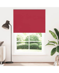 Store enrouleur occultant rouge largeur du tissu 161,6 cm | Mobilier & Déco