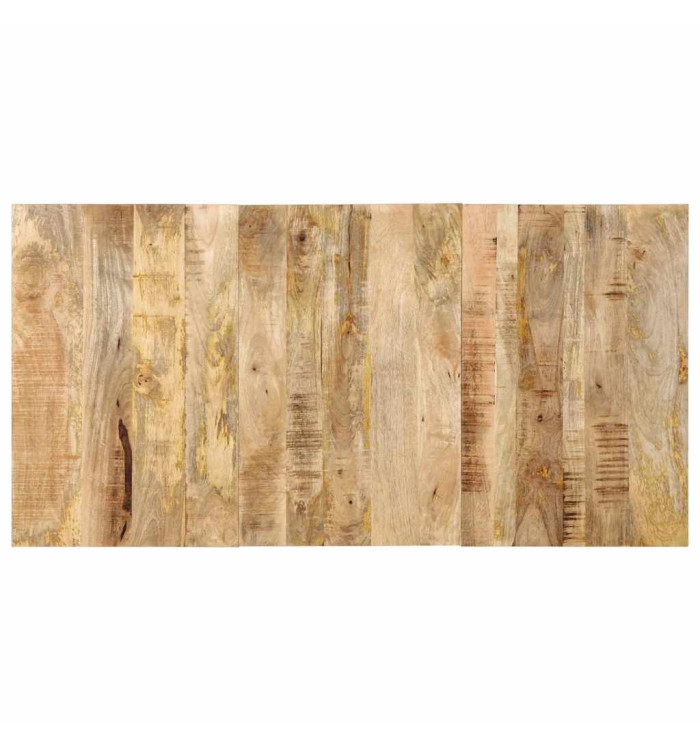 Tête de lit 160 cm bois de manguier brut massif | Mobilier & Déco