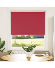 Store enrouleur occultant rouge largeur du tissu 90,7 cm | Mobilier & Déco