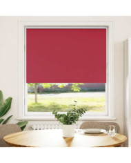 Store enrouleur occultant rouge largeur du tissu 100,7 cm | Mobilier & Déco