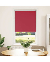 Store enrouleur occultant rouge largeur du tissu 65,7 cm | Mobilier & Déco