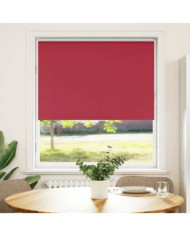 Store enrouleur occultant rouge largeur du tissu 100,7 cm | Mobilier & Déco
