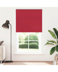 Store enrouleur occultant rouge largeur du tissu 116,6 cm | Mobilier & Déco