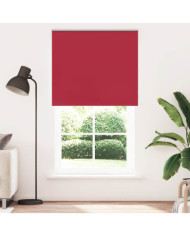 Store enrouleur occultant rouge largeur du tissu 126,6 cm | Mobilier & Déco