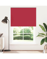 Store enrouleur occultant rouge largeur du tissu 151,6 cm | Mobilier & Déco