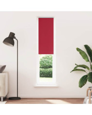 Store enrouleur occultant rouge largeur du tissu 55,7 cm | Mobilier & Déco