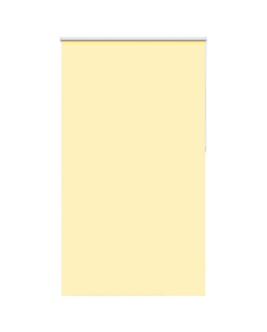 Store enrouleur occultant jaune largeur du tissu 126,6 cm | Mobilier & Déco