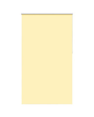 Store enrouleur occultant jaune largeur du tissu 126,6 cm | Mobilier & Déco