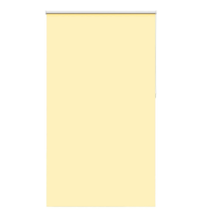 Store enrouleur occultant jaune largeur du tissu 136,6 cm | Mobilier & Déco