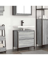 Meuble de salle de bain avec lavabo et tiroirs 60x34,5x60 cm | Mobilier & Déco