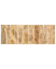 Tête de lit 140 cm bois de manguier brut massif | Mobilier & Déco