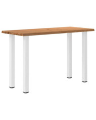 Table de bar et bord vivant bois de chêne massif rectangulaire | Mobilier & Déco