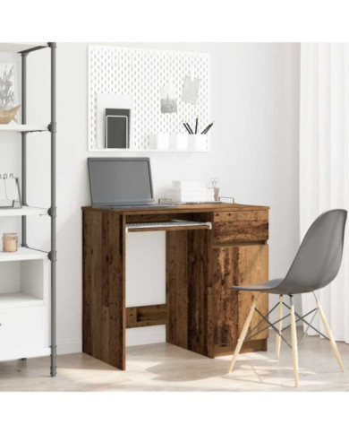 Bureau vieux bois 86x49x76 cm bois d'ingénierie | Mobilier & Déco