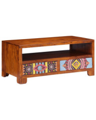 Table basse 90x50x40 cm bois d'acacia massif | Mobilier & Déco