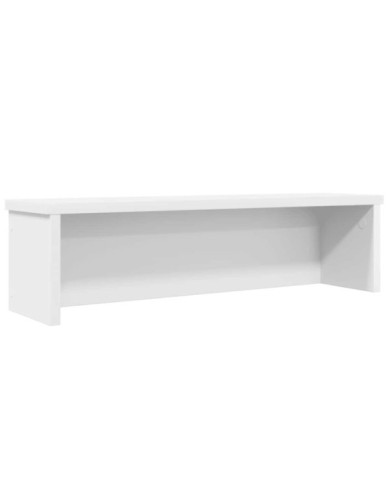 Étagère de cuisine empilable blanc 50x15x16cm bois d'ingénierie | Mobilier & Déco