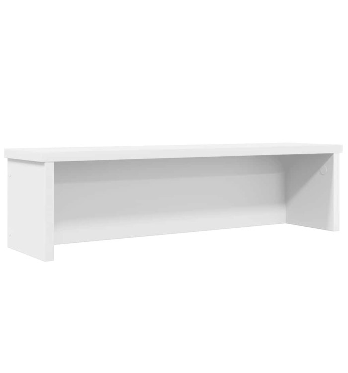 Étagère de cuisine empilable blanc 50x15x16cm bois d'ingénierie | Mobilier & Déco