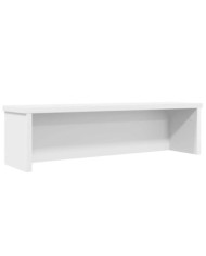 Étagère de cuisine empilable blanc 50x15x16cm bois d'ingénierie | Mobilier & Déco