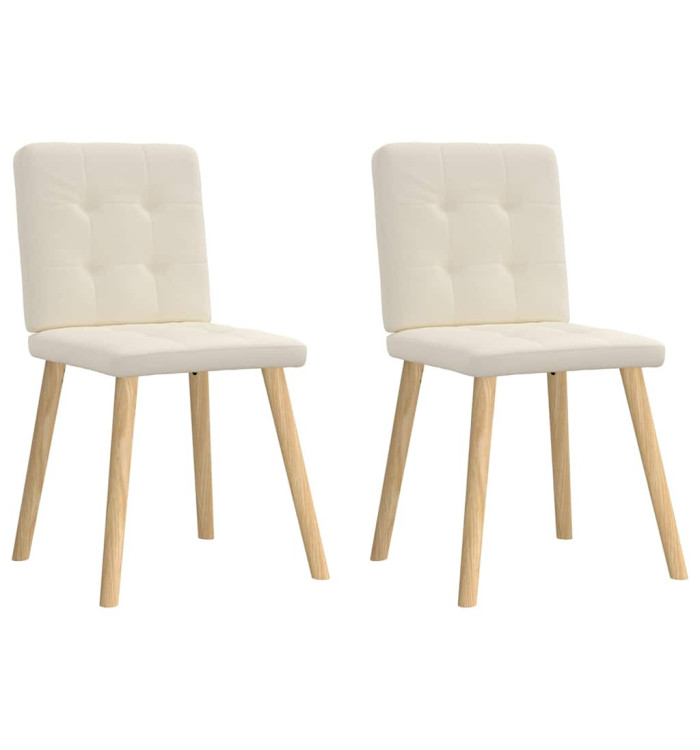 Chaises à manger lot de 2 Lin | Mobilier & Déco