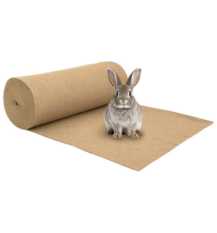 Tapis de chanvre pour rongeurs 1x25 m 5 mm | Mobilier & Déco