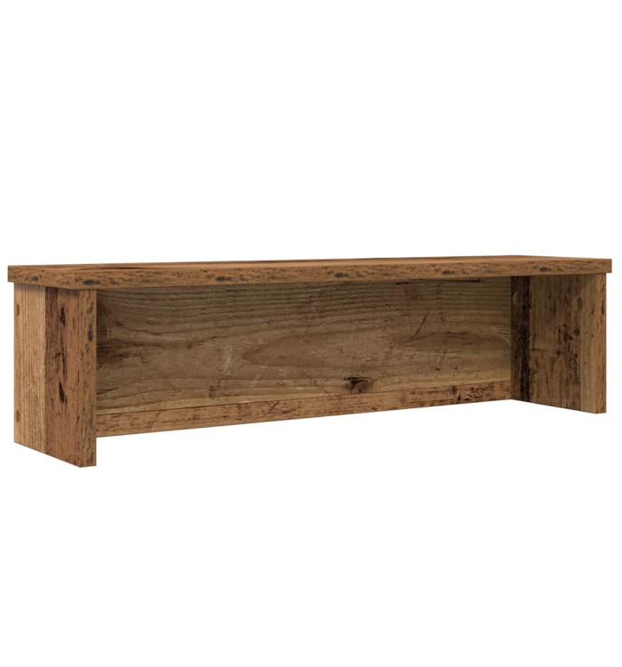 Étagère de cuisine empilable vieux bois 50x15x16 cm | Mobilier & Déco