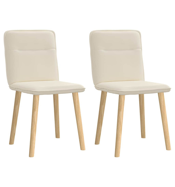 Chaises à manger lot de 2 Lin | Mobilier & Déco