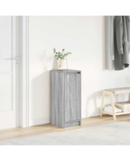 Armoire à chaussures sonoma gris 29,5x34x76 cm bois ingénierie | Mobilier & Déco