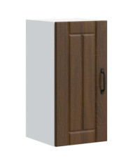 Armoire murale de cuisine Lucca chêne marron bois ingénierie | Mobilier & Déco