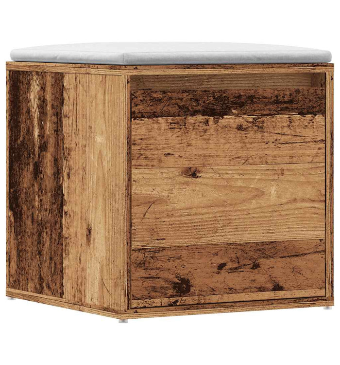  Tiroir boîte vieux bois 40,5x40x40 cm bois d'ingénierie | Mobilier & Déco