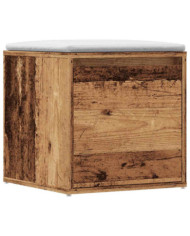 Tiroir boîte vieux bois 40,5x40x40 cm bois d'ingénierie | Mobilier & Déco
