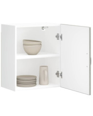 Armoire murale de cuisine Lucca sonoma gris bois ingénierie | Mobilier & Déco